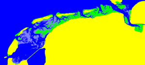 Segeln auf das Wattenmeer