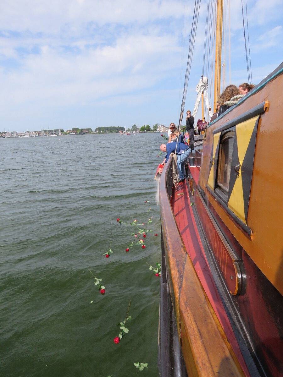 Seebestattung auf IJsselmeer