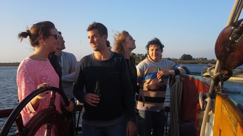 Ausgehabend in Volendam