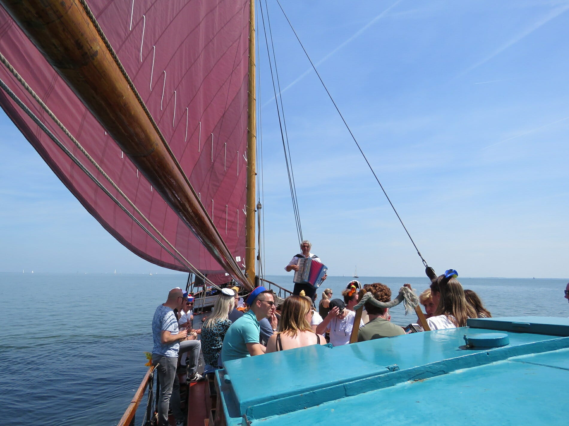 Segeln mit Ihrem Betrieb im Holland auf dem IJsselmeer